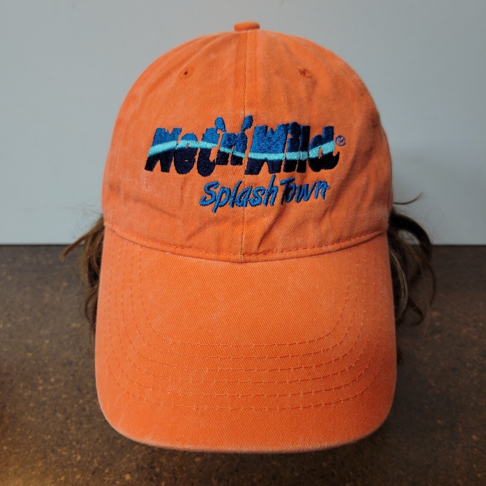 Ben Kaufman Wetnwild Splash Town Baseball Cap Unisex OS Orange Adjustable Hat